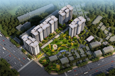 城东香舍水郡一梯两户，公摊极小，业主在北京未住